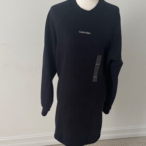 Calvin Klein Black Long Sleeve Dress